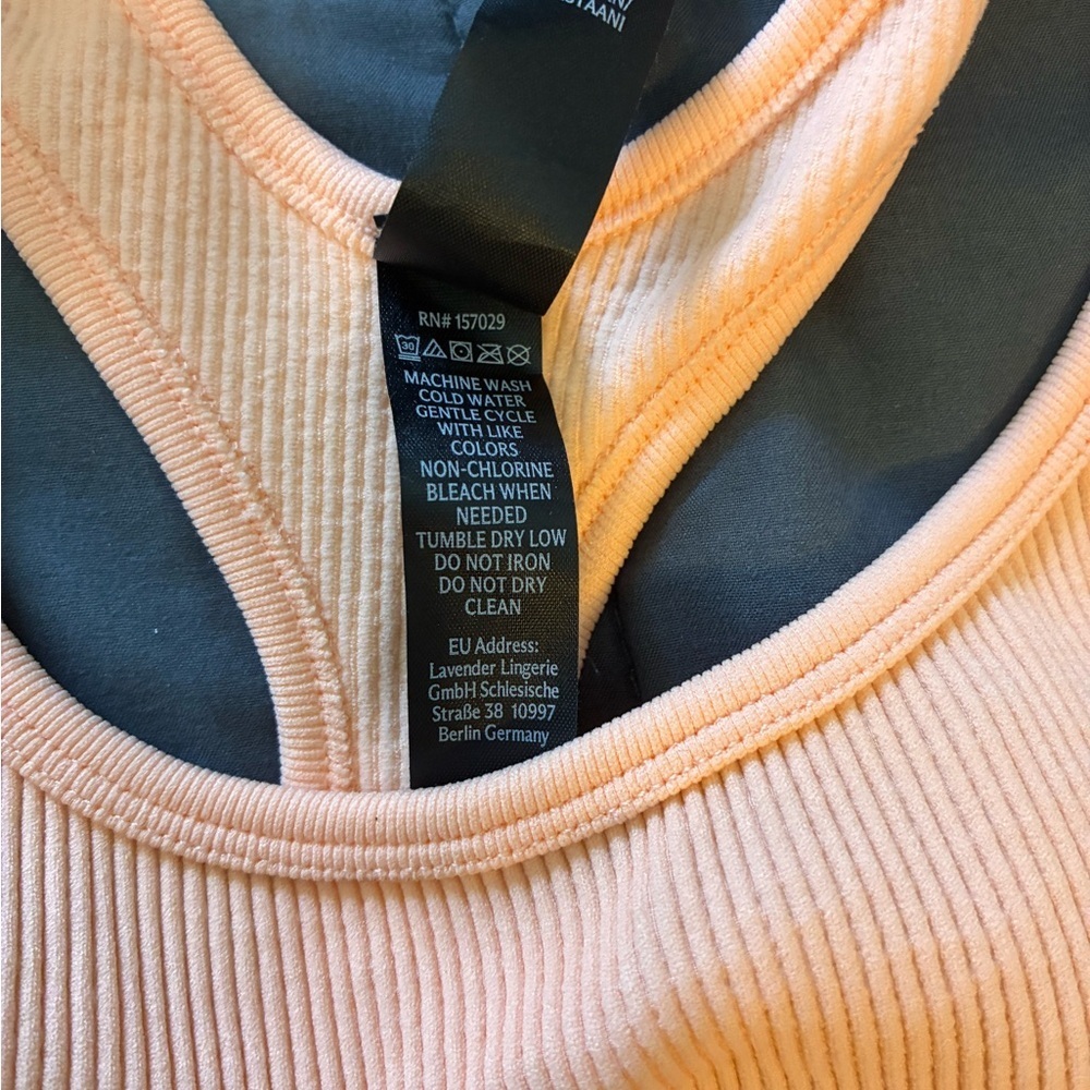 Savage X Fenty Coral Ribbed Ensemble - Picture 5 of 8